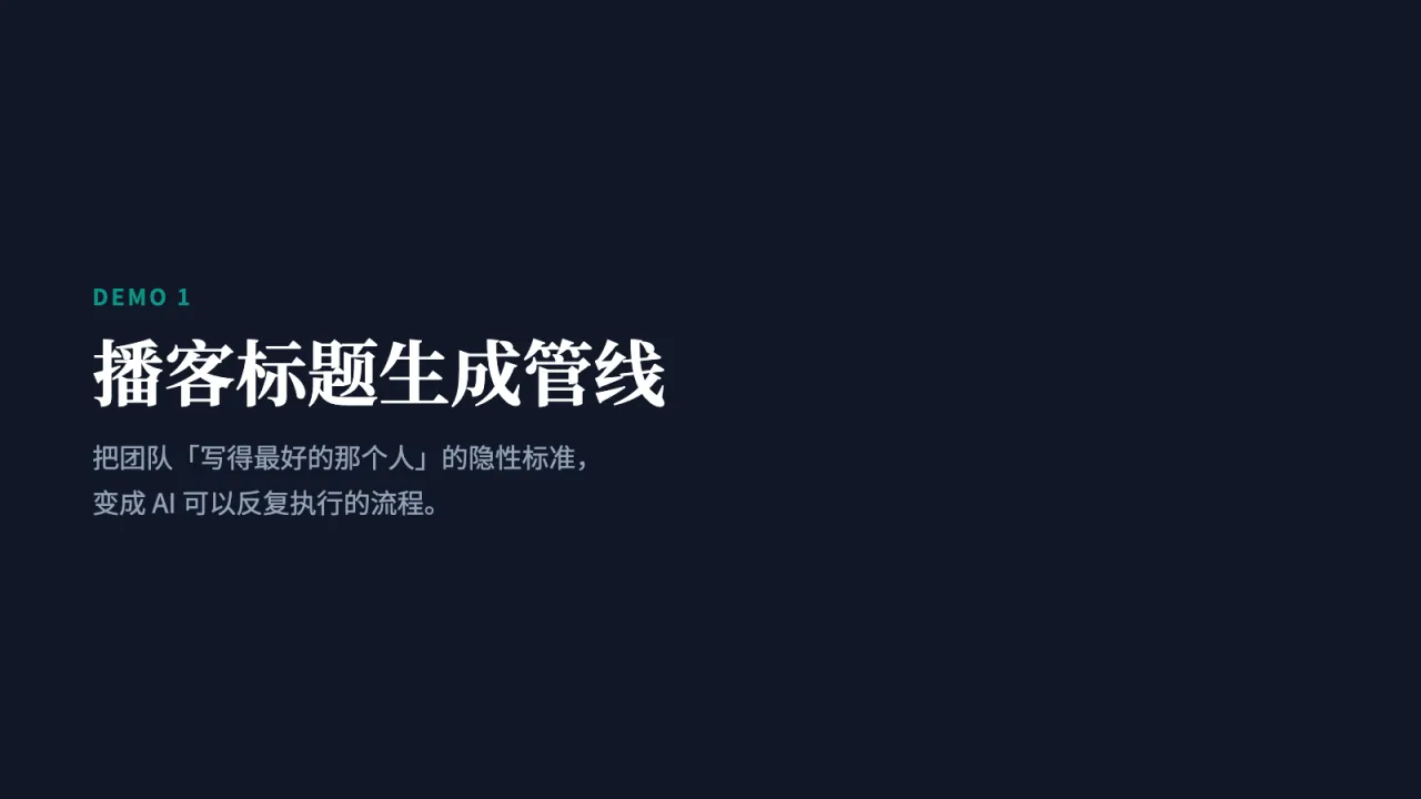 第5页:播客标题生成管线