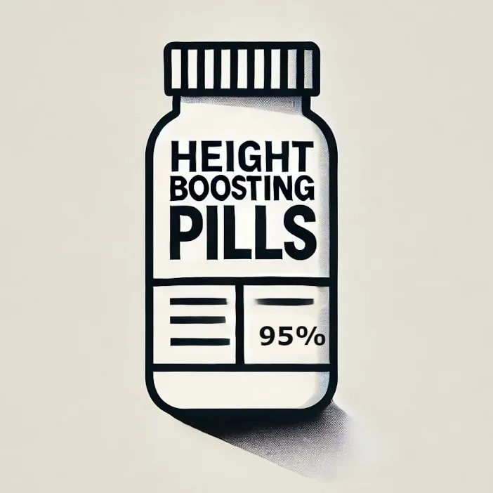 增高药的示意图
